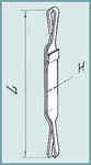 Строп тСТП-0,5т/1м